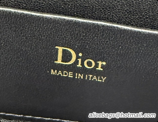 Super Quality Dior Mini Vanity Bag in Cannage Lambskin S2603 Black 2026