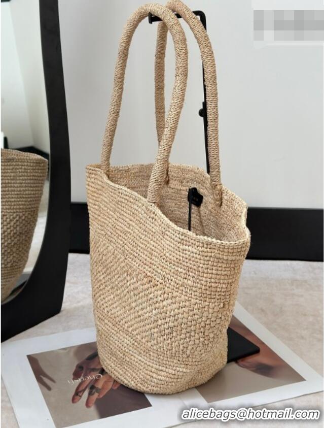 Buy Inexpensive The Row Raffia Straw Tote Bag 8866 Beige 2026