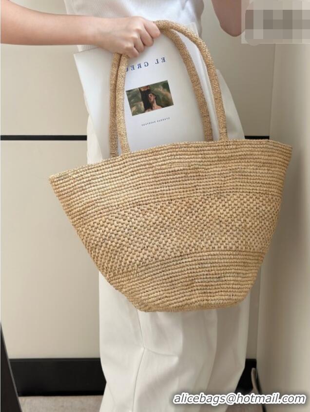 Buy Inexpensive The Row Raffia Straw Tote Bag 8866 Beige 2026