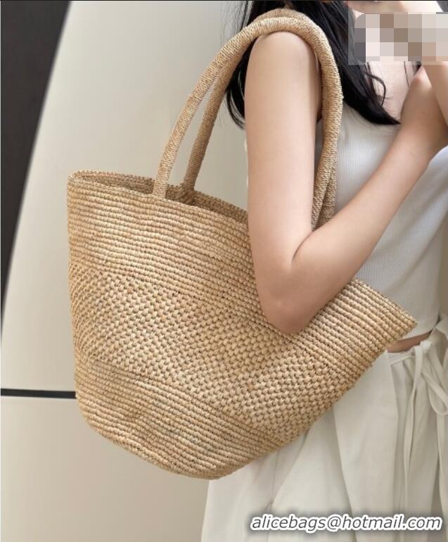 Buy Inexpensive The Row Raffia Straw Tote Bag 8866 Beige 2026