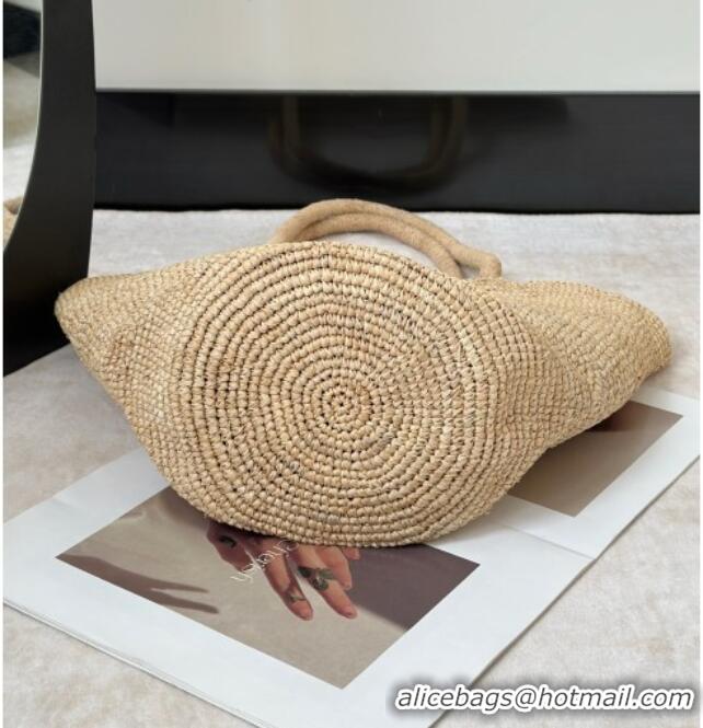 Buy Inexpensive The Row Raffia Straw Tote Bag 8866 Beige 2026