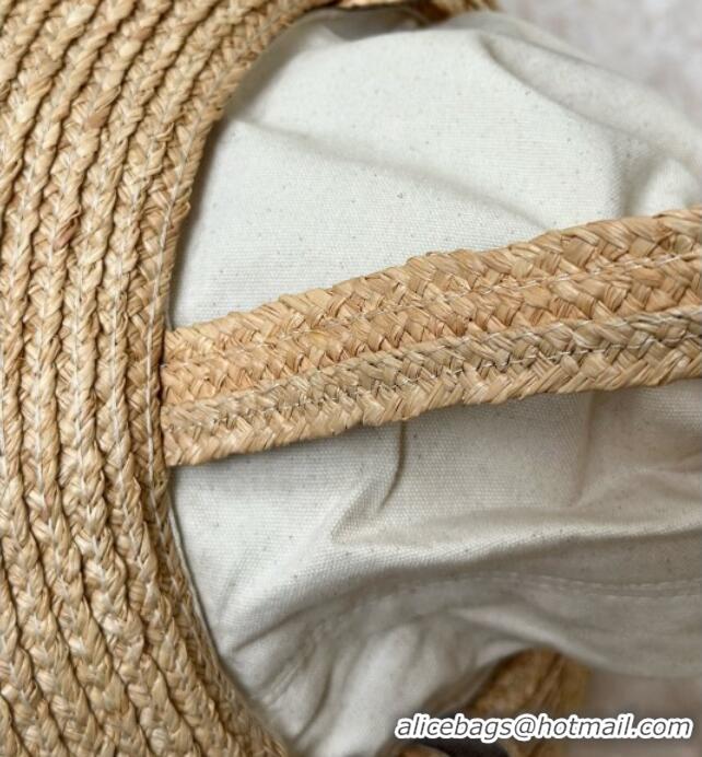 Buy Discount The Row Raffia Straw Hat-Shaped Bag 8865 Beige 2026