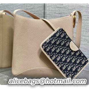 Affordable Price Dior Medium Dior Médaillon Bucket Bag in Beige Grained Calfskin 6072544 2026