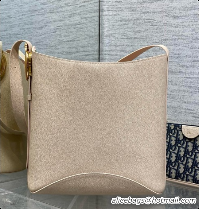 Affordable Price Dior Medium Dior Médaillon Bucket Bag in Beige Grained Calfskin 6072544 2026