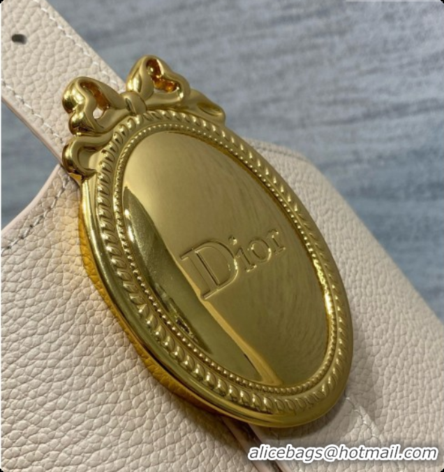 Affordable Price Dior Medium Dior Médaillon Bucket Bag in Beige Grained Calfskin 6072544 2026