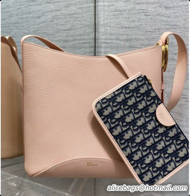 Super Quality Dior Medium Dior Médaillon Bucket Bag in Pink Grained Calfskin 6072549 2026
