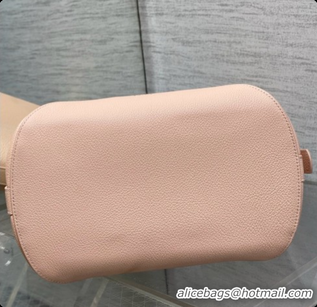 Super Quality Dior Medium Dior Médaillon Bucket Bag in Pink Grained Calfskin 6072549 2026