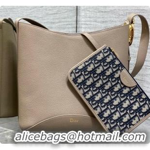 New Fashion Dior Medium Dior Médaillon Bucket Bag in Grey Grained Calfskin 6072550 2026