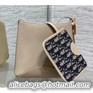 Reasonable Price Dior Small Dior Médaillon Bucket Bag in Beige Grained Calfskin 6072553 2026