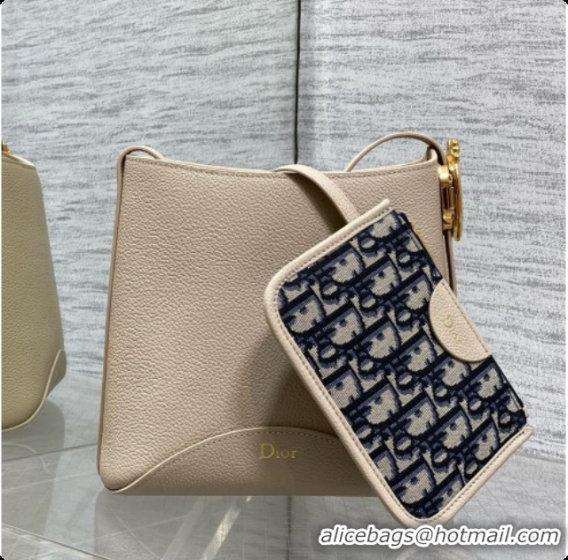 Reasonable Price Dior Small Dior Médaillon Bucket Bag in Beige Grained Calfskin 6072553 2026