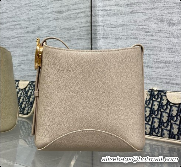 Reasonable Price Dior Small Dior Médaillon Bucket Bag in Beige Grained Calfskin 6072553 2026