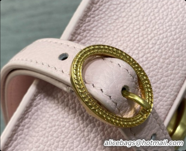 Top Quality Dior Small Dior Médaillon Flap Bag in Pink Grained Calfskin 6072560 2026