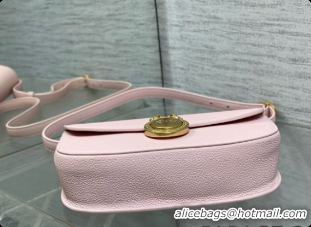 Top Quality Dior Small Dior Médaillon Flap Bag in Pink Grained Calfskin 6072560 2026