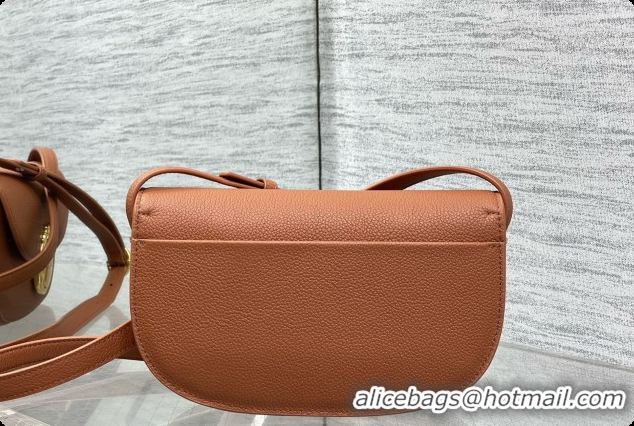 Best Luxury Dior Small Dior Médaillon Flap Bag in Brown Grained Calfskin 6072564 2026