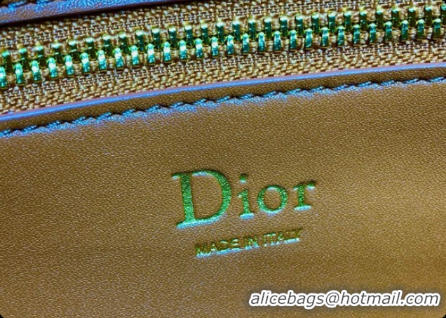 Best Luxury Dior Small Dior Médaillon Flap Bag in Brown Grained Calfskin 6072564 2026