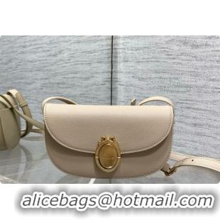 Grade Quality Dior Small Dior Médaillon Flap Bag in Beige Grained Calfskin 6072565 2026