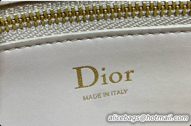Grade Quality Dior Small Dior Médaillon Flap Bag in Beige Grained Calfskin 6072565 2026