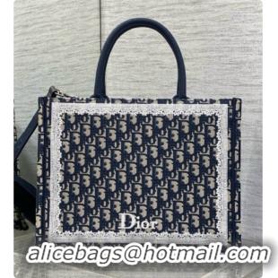Stylish Dior Medium Dior Book Tote with Strap in Dior Oblique Jacquard 6090234 2026
