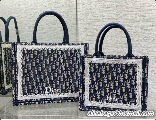 Stylish Dior Medium Dior Book Tote with Strap in Dior Oblique Jacquard 6090234 2026