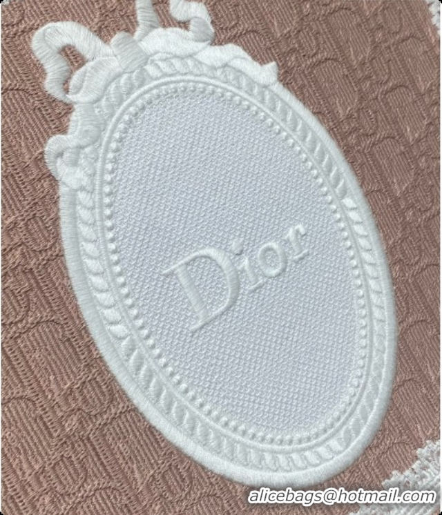 Top Grade Dior Medium Dior Book Tote with Strap in Pink Dior Oblique Jacquard and Dior Médaillon 6090239 2026