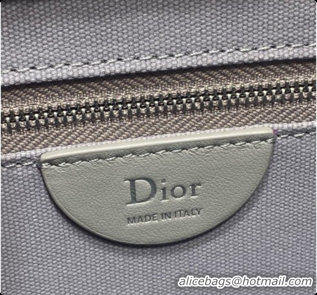Buy Discount Dior New Small Dior Book Tote with Strap in Grey Dior Oblique Jacquard and Dior Médaillon 6090238 2026