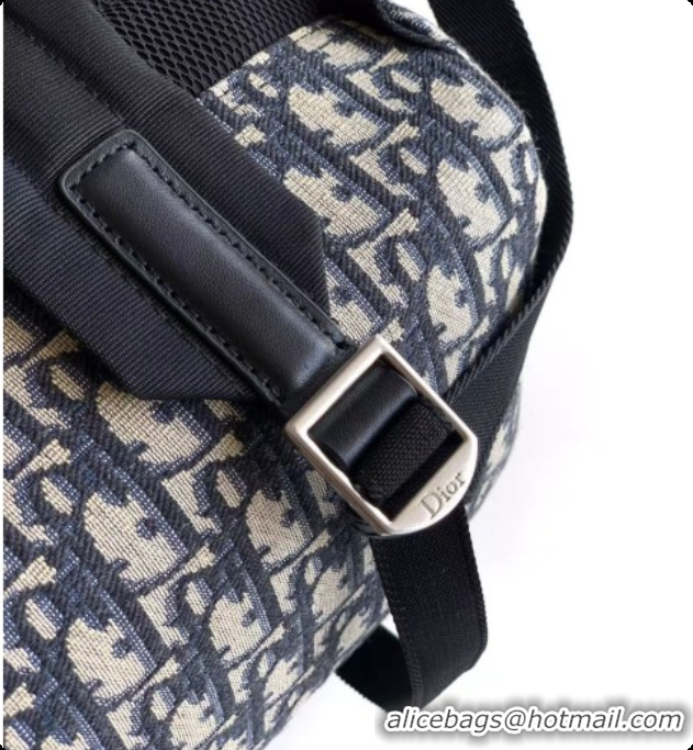 AAAAA Dior Jett Zipped Backpack in Dior Oblique Jacquard Black 6090246 2026