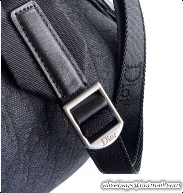 Super Quality Dior Jett Zipped Backpack in Dior Oblique Jacquard Black 6090247 2026