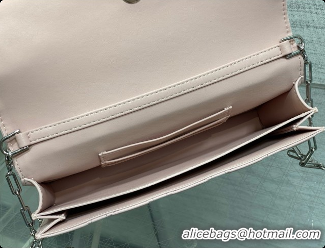 Grade Dior Dioramour My Dior Mini Bag in Pink Cannage Lambskin with Doves & Roses Motif Embroidery D090302 2026