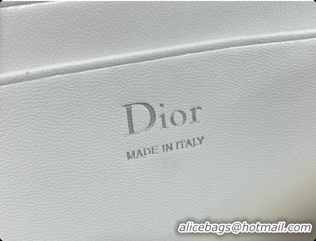 Buy Cheap Dior Dioramour My Dior Mini Bag in White Cannage Lambskin with Doves & Roses Motif Embroidery D090303 2026