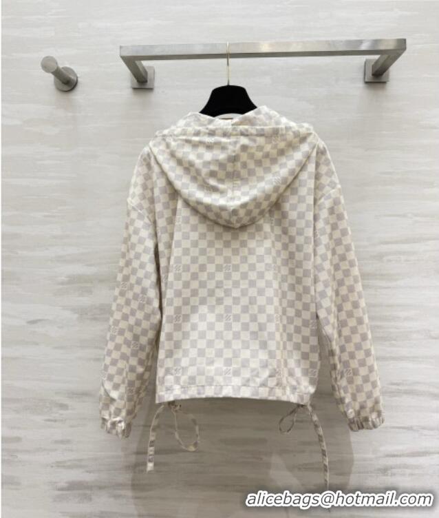 Cheap Wholesale Louis Vuitton Damier Jacket LV092901 White 2026