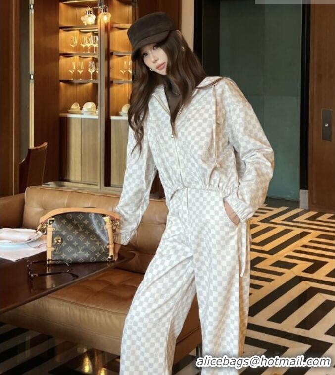 Cheap Wholesale Louis Vuitton Damier Jacket LV092901 White 2026