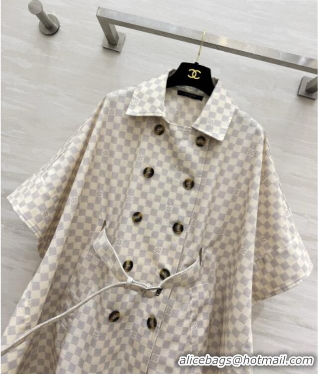 Spot Bulk Louis Vuitton Damier Coat LV092902 White 2026