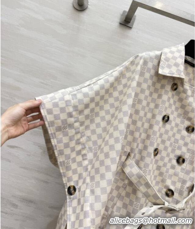 Spot Bulk Louis Vuitton Damier Coat LV092902 White 2026