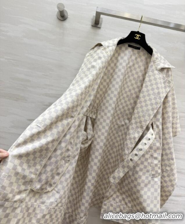 Spot Bulk Louis Vuitton Damier Coat LV092902 White 2026