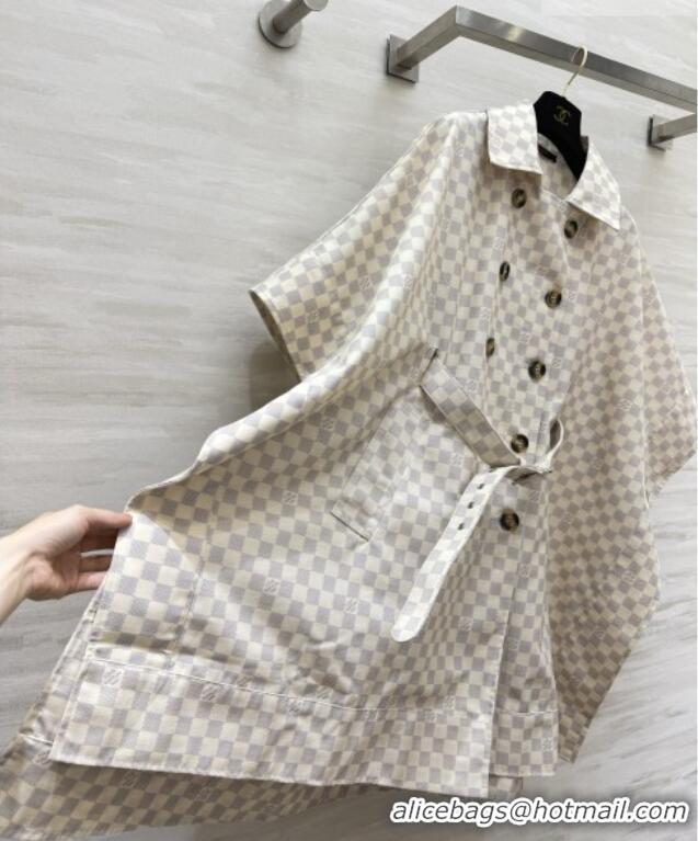 Spot Bulk Louis Vuitton Damier Coat LV092902 White 2026