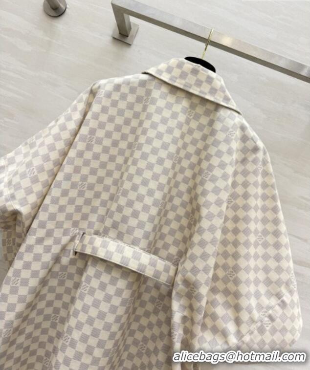 Spot Bulk Louis Vuitton Damier Coat LV092902 White 2026