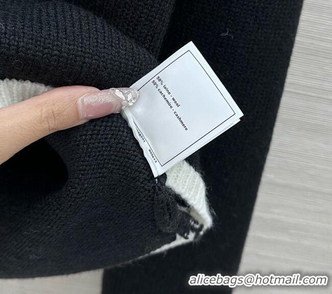 Buy Discount Chanel Wool and Cashmere Cardigan CH092906 Black 2026