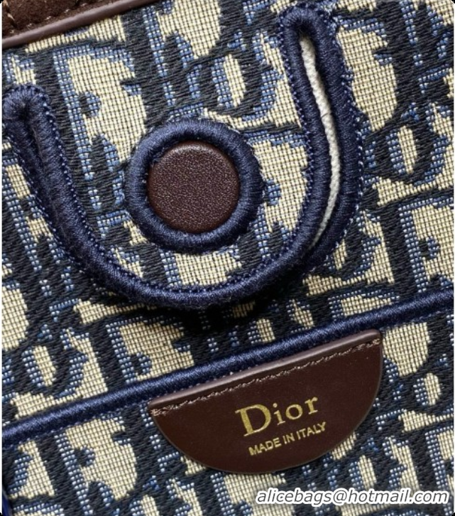 Charming Dior Qixi Small Dior Promenade Shopping Bag in Vanilla Flat Cannage Suede D090338 Dark Brown 2026
