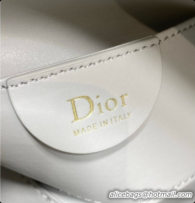 Low Cost Dior Mini Dior Toujours Hobo Bag in Cannage Suede D090358 Grey 2026