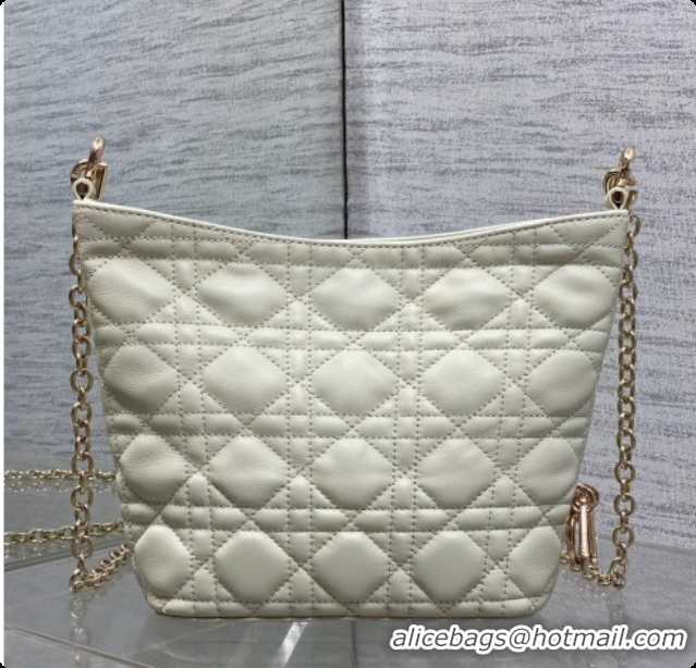 Most Popular Dior Mini Dior Toujours Hobo Bag in Cannage Lambskin D090364 Light Green 2026