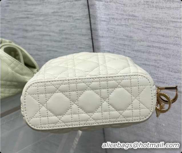 Most Popular Dior Mini Dior Toujours Hobo Bag in Cannage Lambskin D090364 Light Green 2026