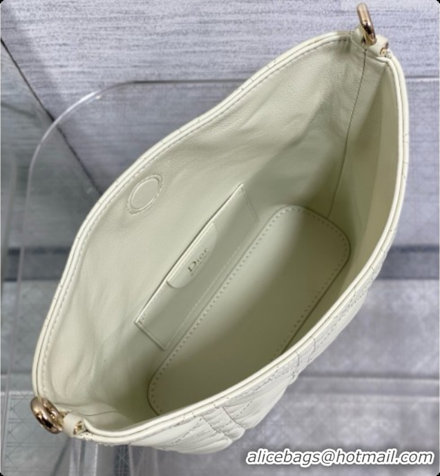 Most Popular Dior Mini Dior Toujours Hobo Bag in Cannage Lambskin D090364 Light Green 2026
