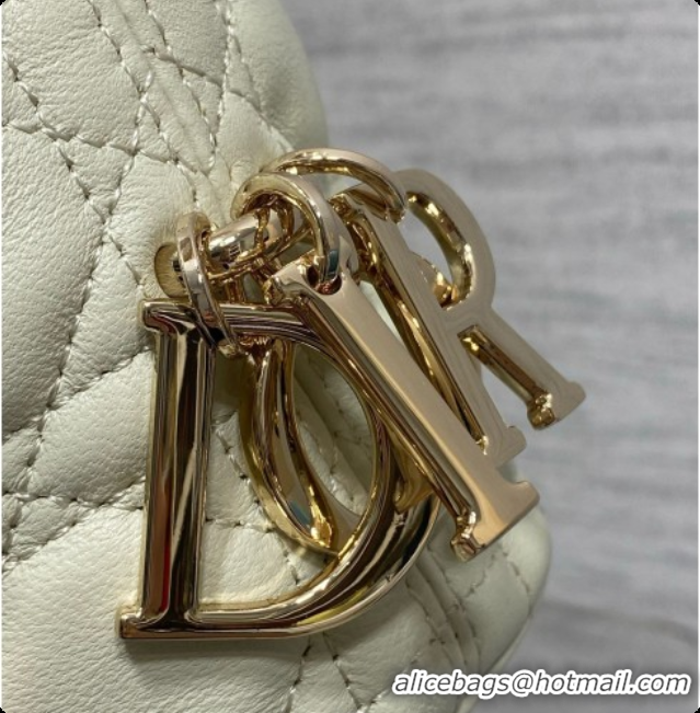 Most Popular Dior Mini Dior Toujours Hobo Bag in Cannage Lambskin D090364 Light Green 2026