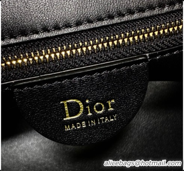 Stylish Dior Small Dior Toujours Hobo Bag in Cannage Lambskin D090380 Black 2026
