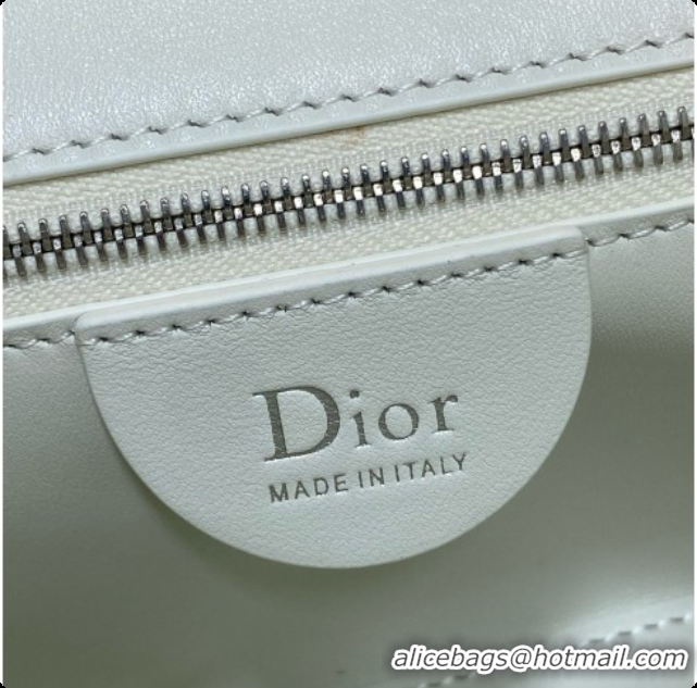 Discount Dior Small Dior Toujours Hobo Bag in Cannage Lambskin D090388 White 2026