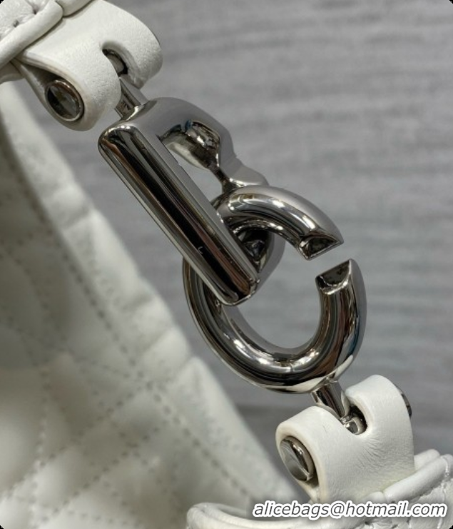 Discount Dior Small Dior Toujours Hobo Bag in Cannage Lambskin D090388 White 2026