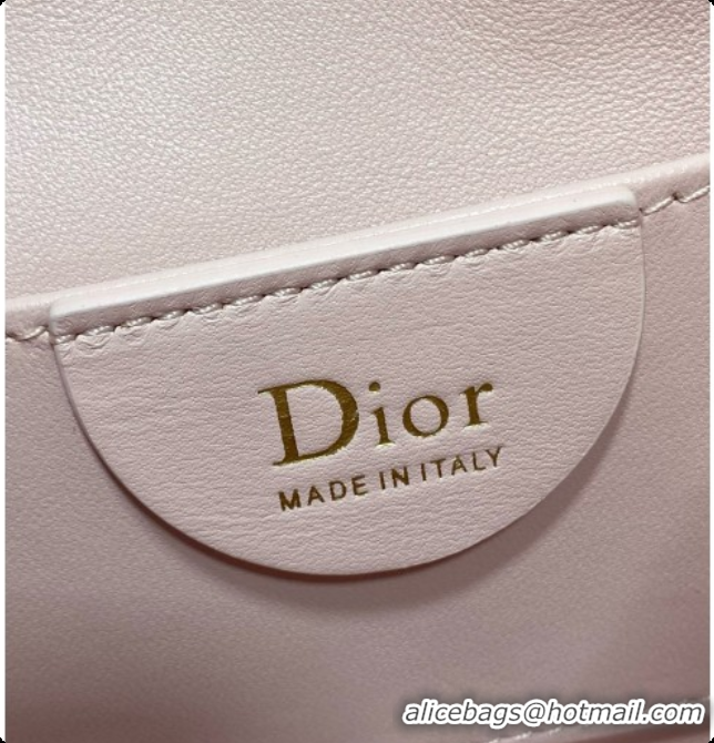 Funny Dior Mini Dior Toujours Hobo Bag in Cannage Lambskin D090391 Soft Pink 2026