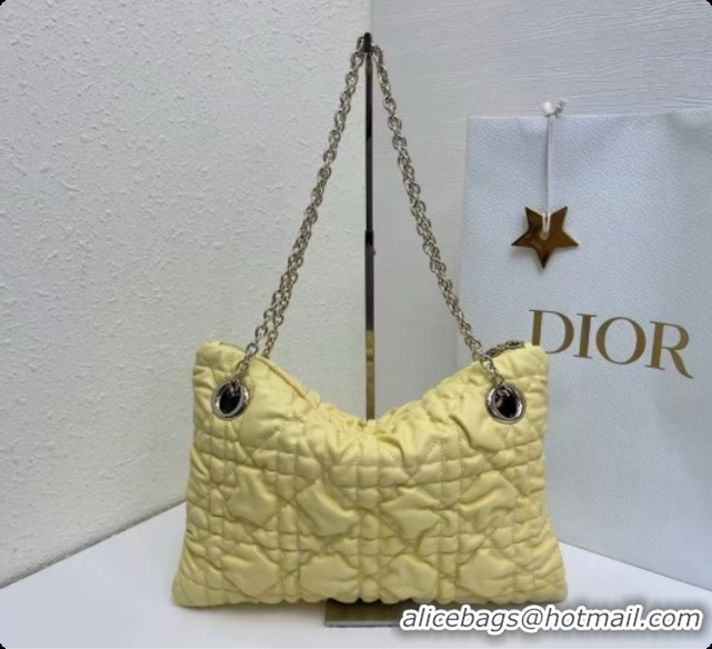 Good Product  Dior Small Dior Milly-La-Forêt Bag in Puffy Macrocannage Calfskin D090402 Yellow 2026