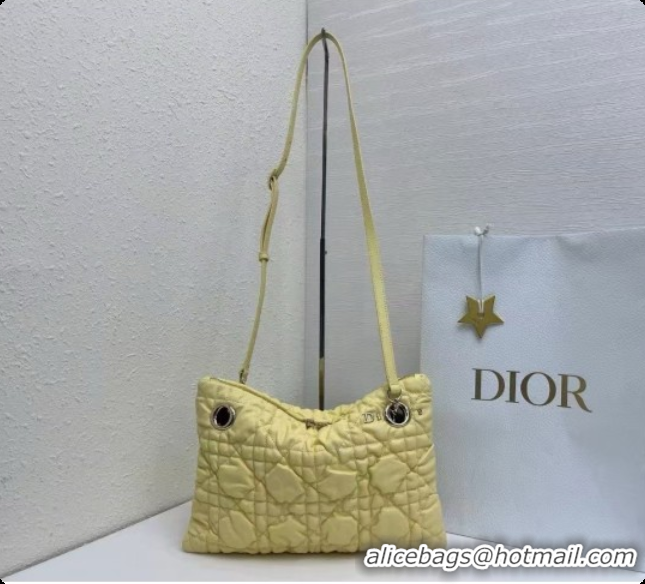 Good Product  Dior Small Dior Milly-La-Forêt Bag in Puffy Macrocannage Calfskin D090402 Yellow 2026