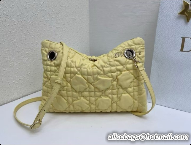 Good Product  Dior Small Dior Milly-La-Forêt Bag in Puffy Macrocannage Calfskin D090402 Yellow 2026